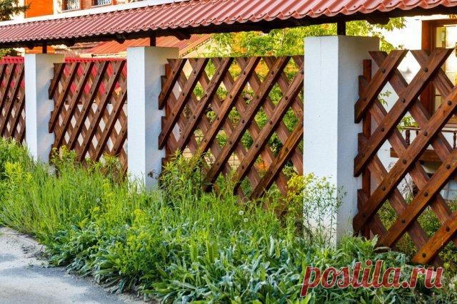 Деревянный забор: самые красивые и необычные идеи | Заборы и изгороди (Огород.ru)