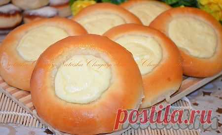 Ватрушки с творогом из дрожжевого теста (рецепт с фото) | RUtxt.ru