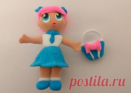 Как сделать куклу Лол из пластилина: пошаговый мастер-класс по лепке игрушки и сумочки