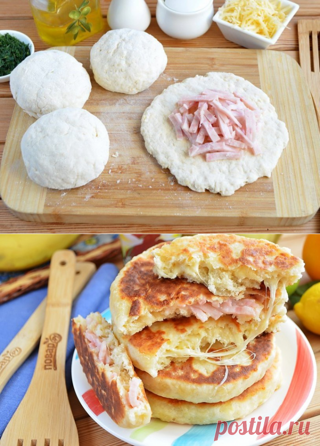Ммм…очень вкусно!!! СЫРНЫЕ ЛЕПЁШКИ С РАЗНЫМИ НАЧИНКАМИ — Вкусные рецепты