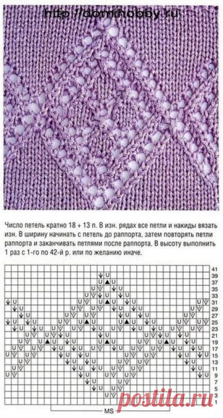 ​Ажурные узоры спицами Ажурные узоры спицамиАжурные узоры спицами необходимы в ваших копилочках, чтобы каждый день отличался от другого: новый день - новый узор.