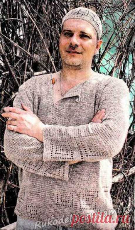 Джемпер крючком