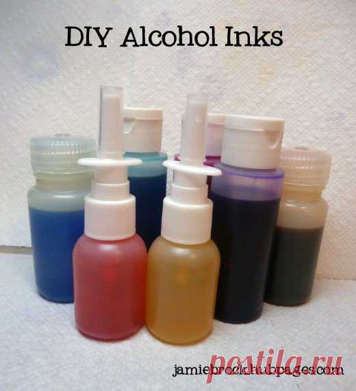 DIY Craft питания- сделать свой собственный алкоголь Чернила | FeltMagnet