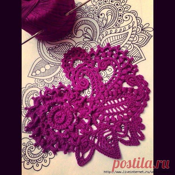 РИСУЕМ КРЮЧКОМ | Варварушка-Рукодельница