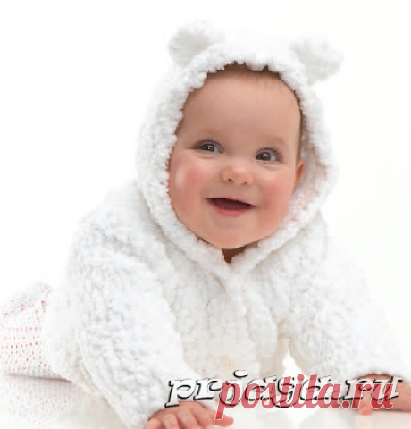 Вязание из травки пальто