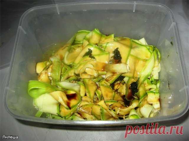 Маринованные кабачки