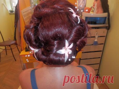 прическа выполненная нашим мастером