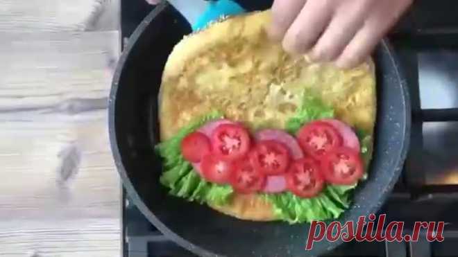 Простой и вкусный завтрак за 5 минут