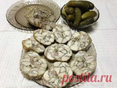Мраморный рулет из курицы для праздничного стола. Вкусно и нарядно! Бомбовая закуска!