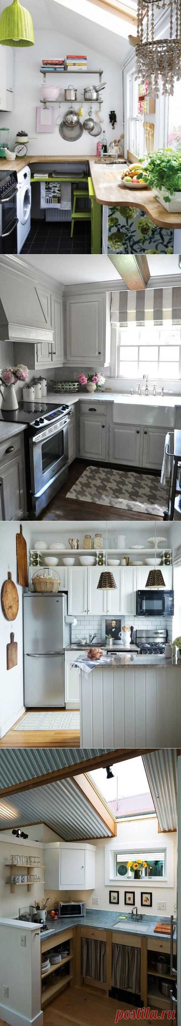 Идеи по превращению маленький кухни в уютное гнёздышко