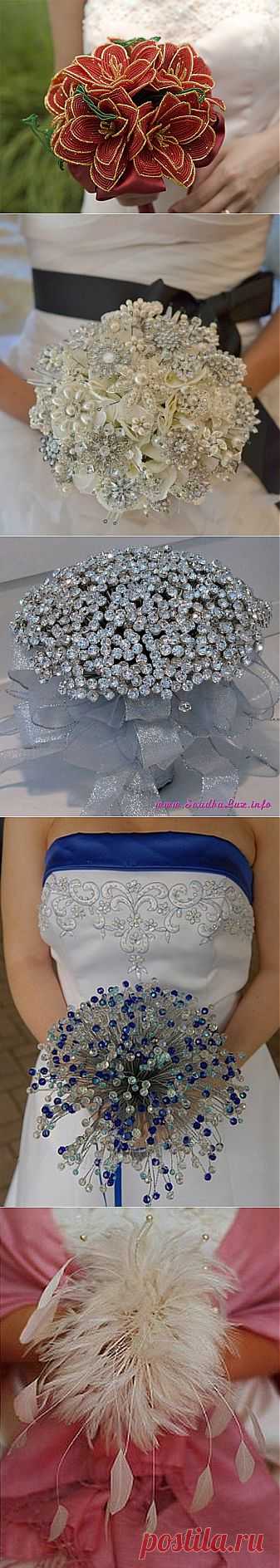 ЧуднЫе свадебные букеты (подборка) / Свадебная мода /