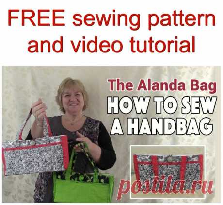 Alanda purse free pattern + video - Sew Modern Bags