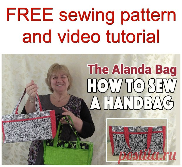 Alanda purse free pattern + video - Sew Modern Bags