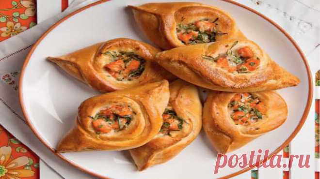 Расстегай с красной рыбой
