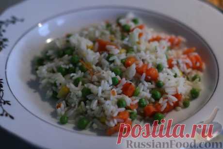 Рецепт: Рис с овощами по-турецки на RussianFood.com