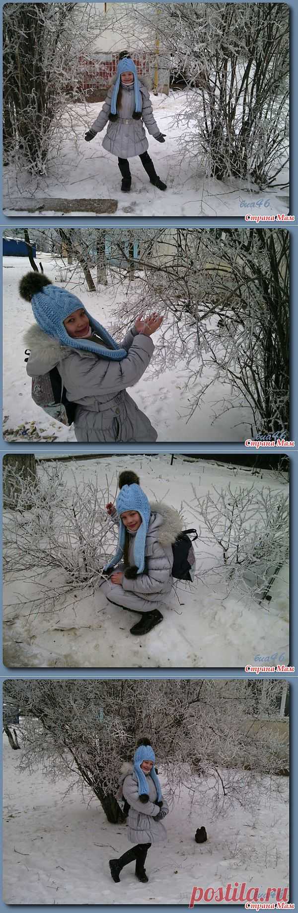 Двойная шапочка с длинными ушами внучке )): Дневник группы "В.Г.У. - Вязаные Головные Уборы" - Страна Мам