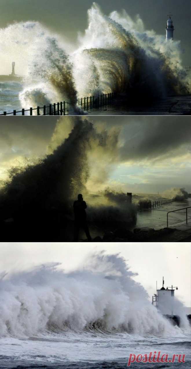 (+1) тема - Святой Иуда - впечатляющие кадры шторма в Европе | Непутевые заметки