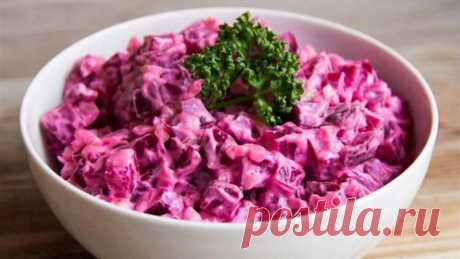 Салатик из свеклы и курицы » Вкусно и полезно