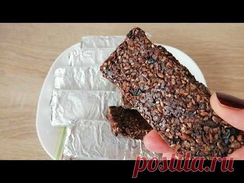 Полезные батончики на перекус для диабетиков и не только - YouTube