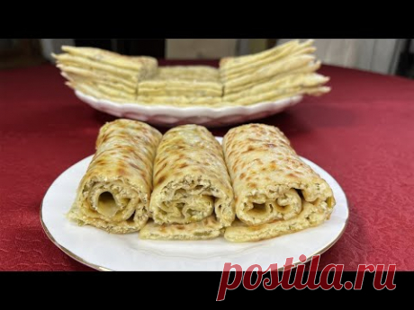 Лепешки с творогом💖Тонкое ЧУДУ С ТВОРОГОМ💖ВКУСНЯТИНА