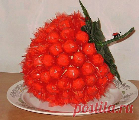 Малина из конфет | Конфетный рай