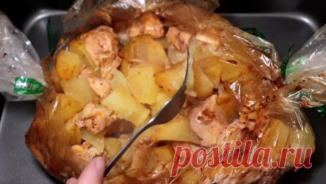 Просто складываю все в ПАКЕТ и получается идеально вкусно. #689