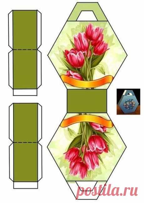 Шаблоны коробочек