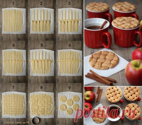 Плетенка из теста.