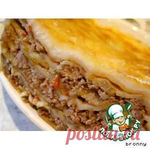 "Ленивая" лазанья - кулинарный рецепт