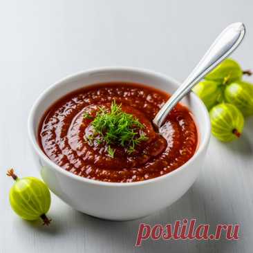 Кетчуп из крыжовника – это не только оригинально, но и невероятно вкусно. Лёгкая кислинка ягод, пряность чеснока и укропа создают идеальный соус к мясу, птице и овощам.