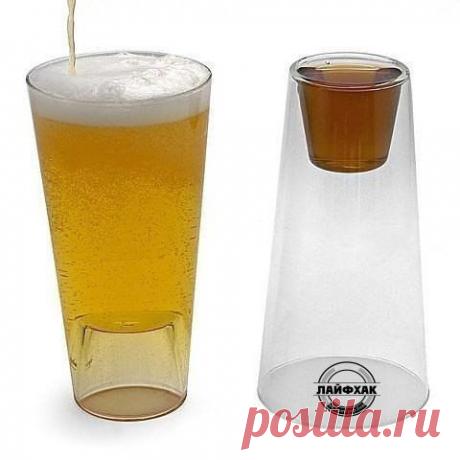 Рюмка и стакан 2 в одном. / Взлом логики