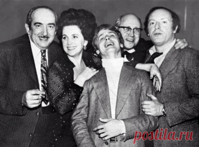 Александр Галич, Галина Вишневская, Михаил Барышников, Мстислав Ростропович и Иосиф Бродский