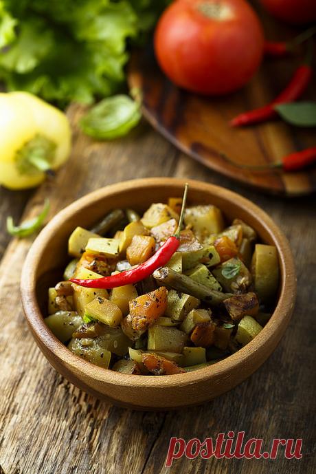 Рагу из осенних овощей — Готовим дома