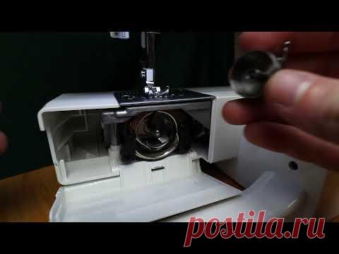 Заправка бытовой швейной машины