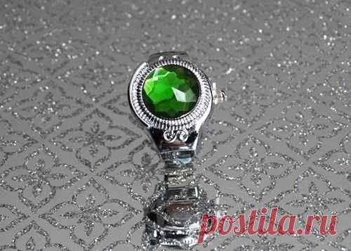 Купить Adjustable Green Cover Quartz Finger Ring Watch with на eBay.co.uk из Великобритании с доставкой в Россию, Украину, Казахстан
