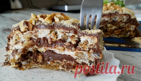 Без муки! Самый вкусный королевский торт — Домашний уют