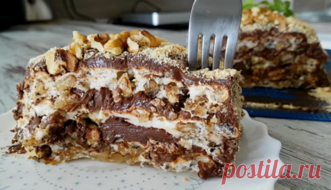 Без муки! Самый вкусный королевский торт — Домашний уют