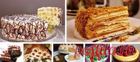 7 самых вкусных тортов