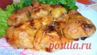 Сочные Фаршированные Куриные Ножки — Кулинарная книга - рецепты с фото