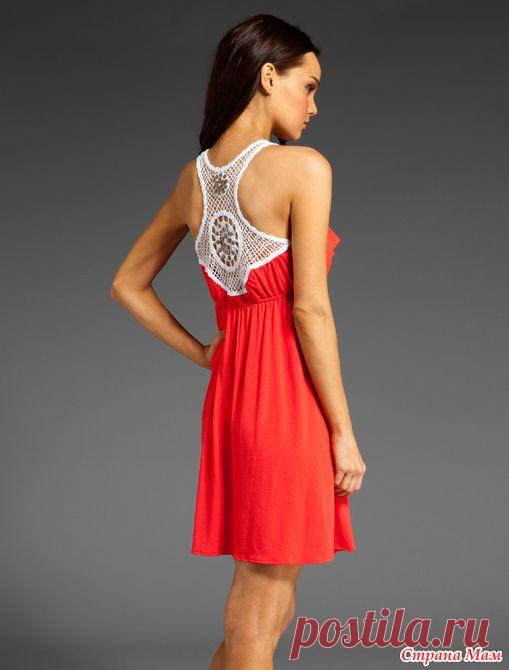 Крючок+ткань. Идеи для вдохновения. Часть №3 - Все в ажуре... (вязание крючком) - Страна Мам