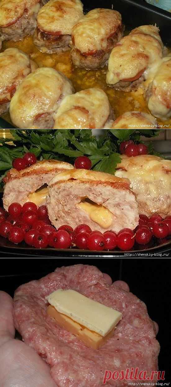 Праздничные котлетки под вкусной шубкой.