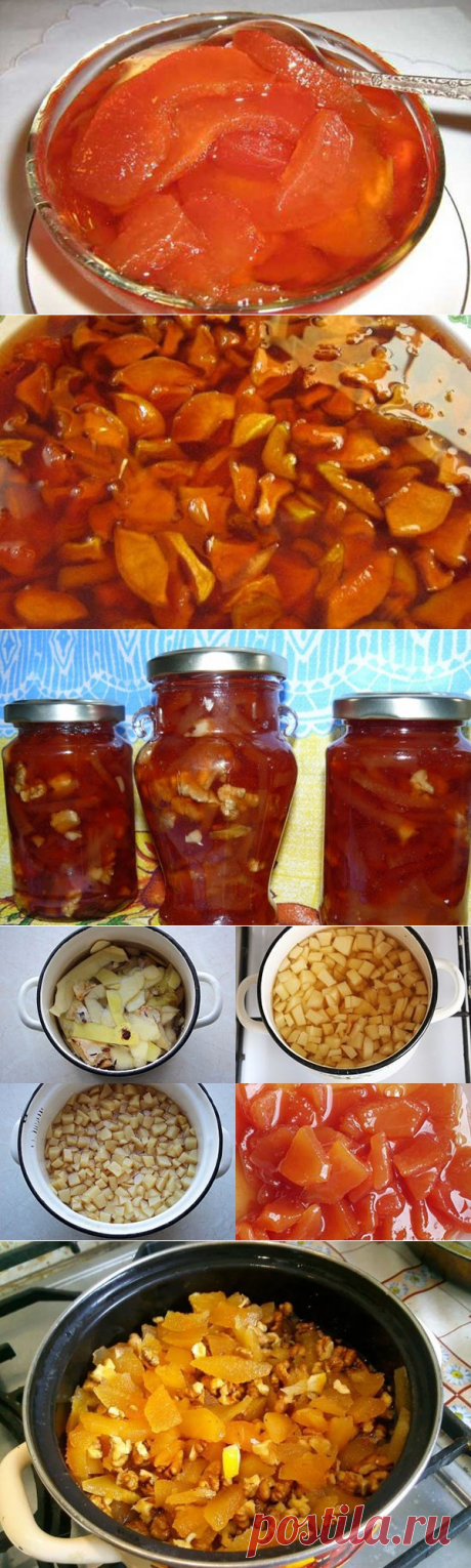 Варенье из айвы - самый вкусный рецепт дольками, с грецким орехом, лимоном, видео