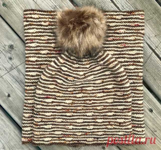 Cavaletti Hat & Cowl by Laura Jones