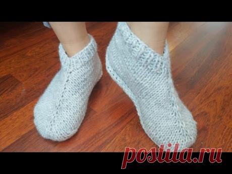 ‼️Следки БЕЗ ЕДИНОГО ШВА‼️Принцип прибавок в описании под видео👇✍️