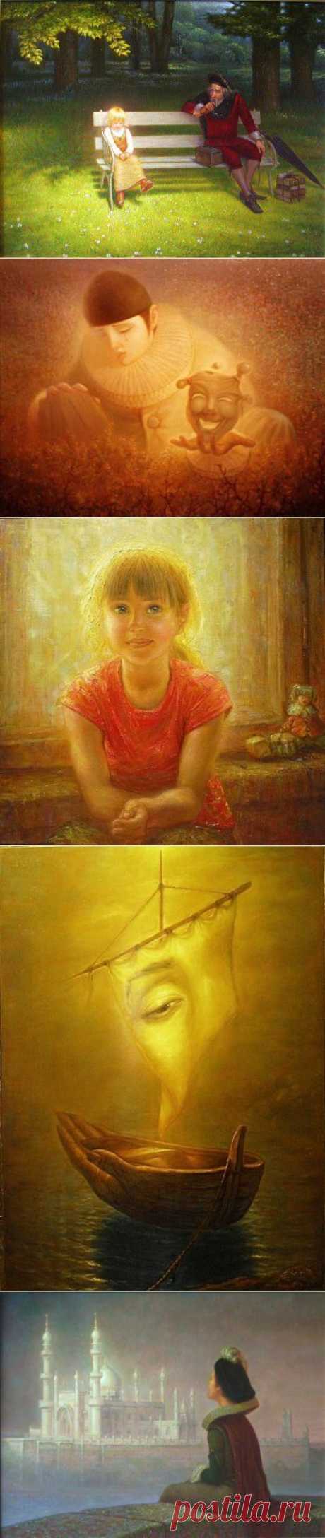 Светящиеся картины Майкова Игоря