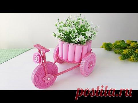 Велосипед декоративный. Подарок своими руками.