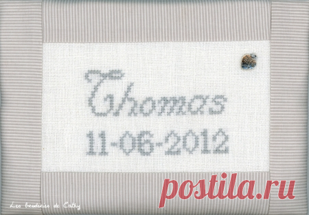 Cartonnages - les broderies de Cathy