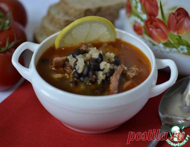 Кубинский суп с фасолью и чоризо – кулинарный рецепт