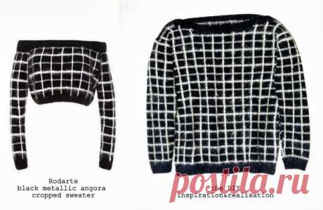 Свитер в клеточку (DIY) / Вязание / ВТОРАЯ УЛИЦА