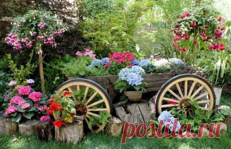 Цветники и клумбы в ландшафтном дизайне Многоярусные цветники. Замечательный способ создать милый и уютный уголок даже на небольшом участке земли.